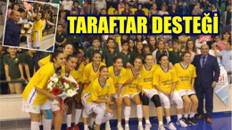 BASKETBOLCULARA ÖĞRENCİLERDEN DESTEK