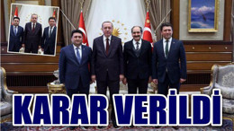 VE KARAR VERİLDİ