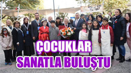 Çocuklar Sanatla Buluştu