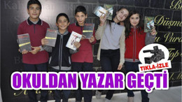 OKULDAN YAZAR GEÇTİ