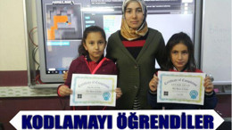 BALYALI ÖĞRENCİLER TEKNOLOJİ VE YAZILIM DERSİNDE KODLAMAYI ÖĞRENDİ