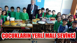 Çocukların Yerli Malı Sevinci