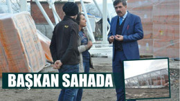 Başkan Cankul Kültür Merkezi İnşaatını İnceledi