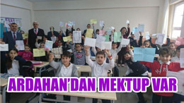ARDAHAN’DAN MEKTUP VAR