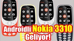 Androidli Nokia 3310 Geliyor!