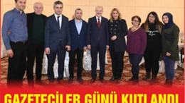 GAZETECİLER GÜNÜ KUTLANDI