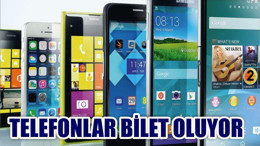 TOPLU ULAŞIMDA AKILLI TELEFONLAR BİLET OLUYOR