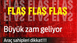 Araç sahipleri dikkat... Büyük Zam Geliyor...