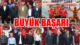 GÜREŞÇİLERDEN BÜYÜK BAŞARI..!