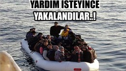 YARDIM İSTEYİNCE YAKALANDILAR.!