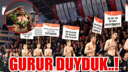 ALIN TERLERİNİ ŞEHİTLERE BAĞIŞLADILAR