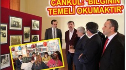 CANKUL ‘BİLGİ İÇİN OKU’
