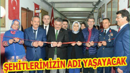 VALİ YAZICI: “ŞEHİTLERİMİZİN ADI YAŞATILACAK”