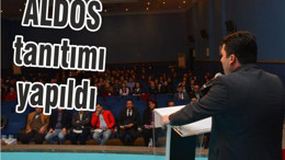 ALDOS tanıtımı yapıldı