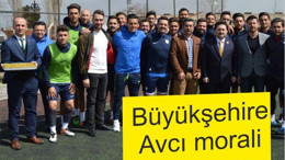 Büyükşehir’e Avcı morali