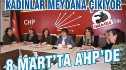 Balıkesir Kadın Platformu 8 Mart’ta AHP’de buluşacak