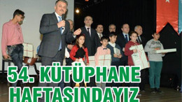 54. KÜTÜPHANE HAFTASINDAYIZ