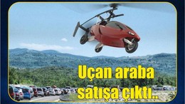 Uçan araba satışa çıktı