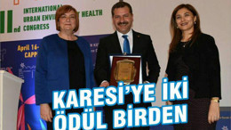 Karesi'ye 2 ödül birden