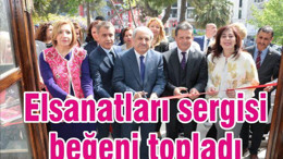 EL SANATLARI SERGİSİ BEĞENİ TOPLADI