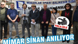 ‘MİMAR SİNAN VE TAKLİTLERİ’