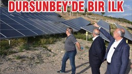 DURSUNBEY’DE BİR İLK