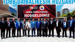 TOBB’DA BALIKESİR RÜZGARI ESTİ