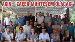 AKIN ZAFER MUHTEŞEM OLACAK