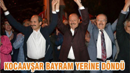 KOCAAVŞAR BAYRAM YERİNE DÖNDÜ