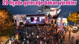 20 ilçe’de geleceğe bakan yürekler