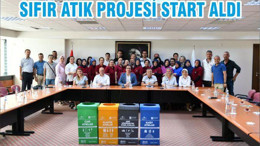 SIFIR ATIK PROJESİ START ALDI