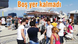 BOŞ YER KALMADI