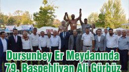 Dursunbey Er Meydanında 79. Başpehlivan Ali Gürbüz