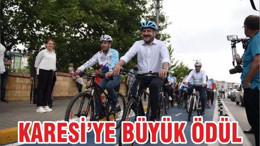 KARESİ’YE BÜYÜK ÖDÜL