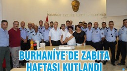 BURHANİYE’DE ZABITA HAFTASI KUTLANDI