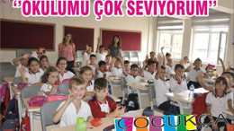 ‘’OKULUMU ÇOK SEVİYORUM’’