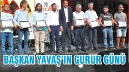 BAŞKAN YAVAŞ’IN GURUR GÜNÜ