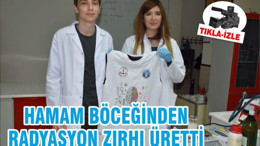 HAMAM BÖCEĞİNDEN RADYASYON ZIRHI ÜRETTİ