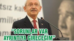 “SORUNLAR VAR AYRINTIYA GİRECEĞİM”