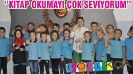 ‘’KİTAP OKUMAYI ÇOK SEVİYORUM’’