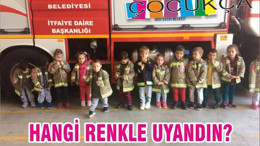 MİNİK İTFAİYECİLER İŞ BAŞINDA