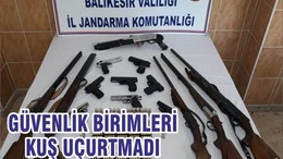 GÜVENLİK BİRİMLERİ KUŞ UÇURTMADI