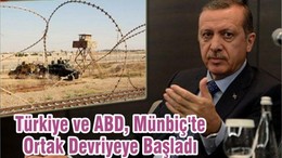 Türkiye ve ABD, Münbiç'te Ortak Devriyeye Başladı