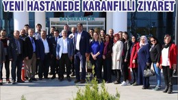 YENİ HASTANEDE KARANFİLLİ ZİYARET