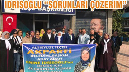 İDRİSOĞLU “SORUNLARI ÇÖZERİM”