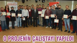 O PROJENİN ÇALIŞTAYI YAPILDI