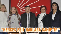 ‘‘HERKES EŞİT HAKLARA SAHİPTİR’’