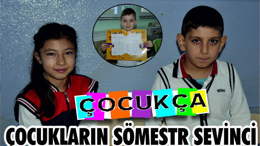 ÇOCUKLARIN SÖMESTR SEVİNCİ