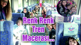 RENK RENK ÇOCUKLARIN TREN MACERASI