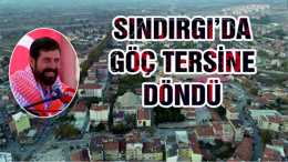 Sındırgı’nın nüfusu 35 yıl sonra arttı